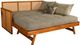 Kodiak Furniture Abaco Taxi Seaport/Honey Twin Daybed with Pop Up and Mattresses-0