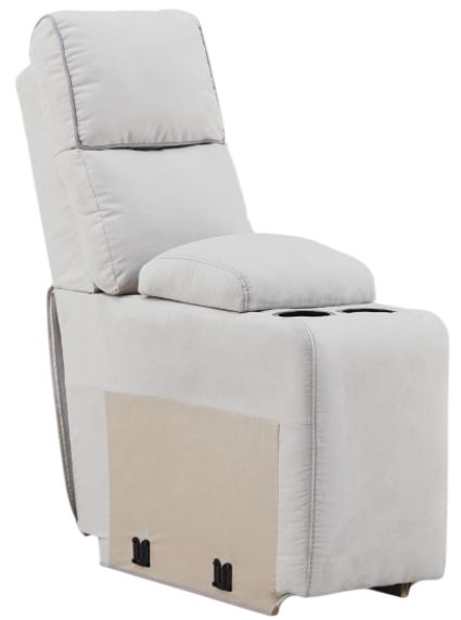 Signature Design by Ashley® Grafton Pike 5-Piece Ash/Pearl Power Reclining Modular Sectional-3