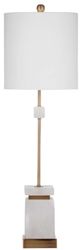 Bassett Mirror Regulus White Table Lamp-0
