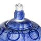 A & B Home Blue/White Lidded Jar-3