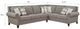 Emerald Home Willow Creek 2-Piece Gray Sectional Set-2