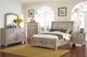 New Classic® Home Furnishings Allegra 4-Piece Pewter Queen Panel Bedroom Set-1