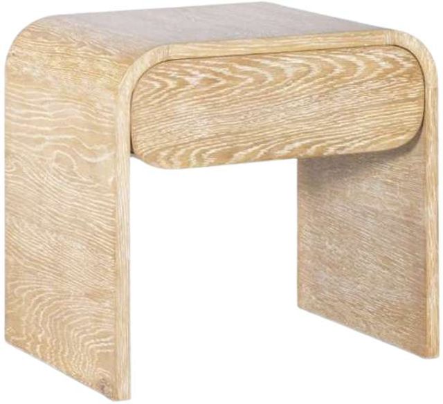 Meridian Furniture Cresthill Brushed Oak Nightstand-0