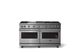 Viking® 5 Series 60" Stainless Steel Pro Style Gas (NG) Range with Polished Chrome Trim-3