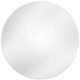 Bassett Mirror Eltham White Wall Accent Mirror-0