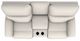 La-Z-Boy® Brooks Oyster Power Reclining Loveseat with Console, Headrest, and Lumbar-4
