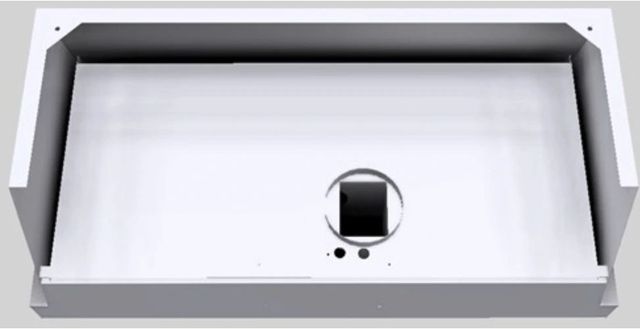 Vent-A-Hood® Designer Series 48" White Wall Mounted Range Hood-2