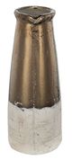 A & B Home Candia Bronze/White Terracotta Pitcher-1