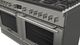 Fulgor Milano® Evoque 400 Series 60" Stainless Steel Pro Style Dual Fuel Hybrid Range with Stainless Steel Trim -5