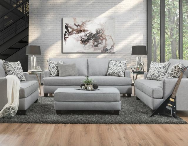Corinthian Furniture Atlantic Silver Sofa-1