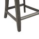 Olliix by Madison Park Signature Helena 25.5" Cream Upholstered Counter Stool-3