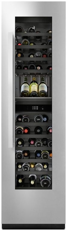 JennAir® NOIR™ 24" Stainless Steel Panel Kit with NOIR™ Design Expression’s Lace Inscribed Handles-0