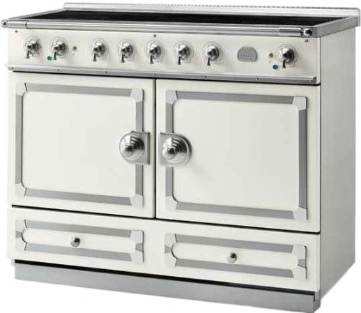 La Cornue CornuFé 110 43" Pure White Pro Style Induction Range-0
