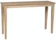 John Thomas Furniture® Customizable Select Shaker Unfinished Sofa Table-0