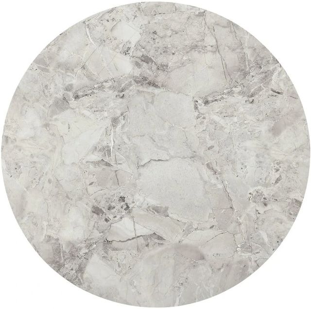Modus Furniture Winston Stone Top Round Dining Table with Grigio Base-2