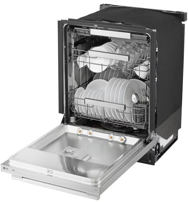  LG 24" PrintProof™ Stainless Steel Top Control Built-In Dishwasher with QuadWash® Proand  Dynamic Heat Dry™-3