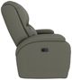 Best® Home Furnishings Customizable Maverly Leather Power Swivel Glider Recliner with Heat, Massage and Headtilt-1