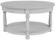Riverside Furniture Winston Aged Cotton Round Cocktail Table-2