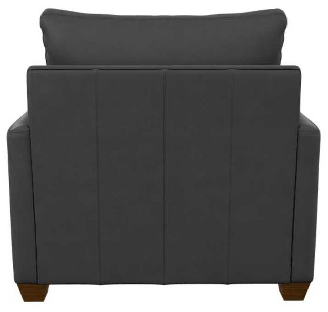 La-Z-Boy® Wilmette Navy Leather Chair and a Half-3
