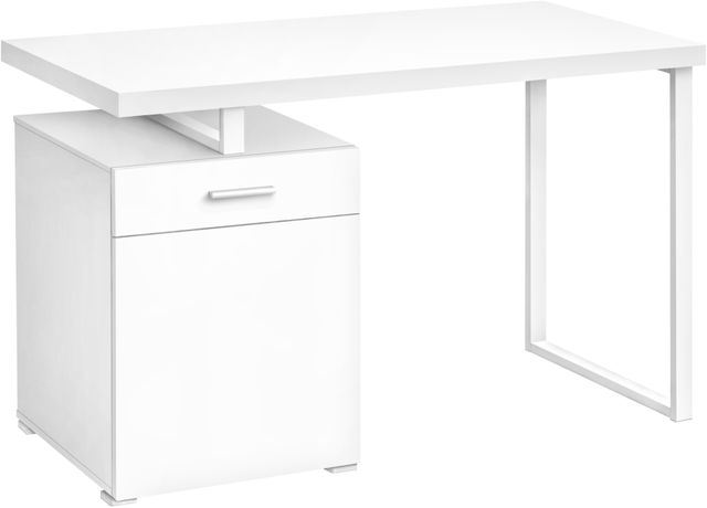 Monarch Specialties Inc. White Computer Desk-0