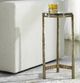 Uttermost® Eternity Antique Brass Accent Table-1