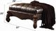 ACME Furniture Versailles Dark Brown/Cherry Oak Ottoman-2