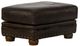 Jackson Furniture Roberto Cocoa Leather Ottoman-0