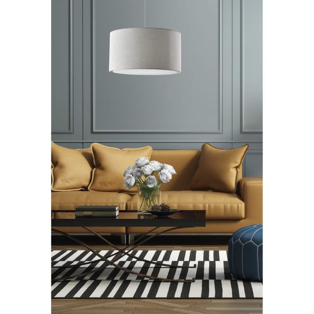 Adesso® Harvest Large Drum Pendant-1