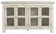Jofran Inc. Rustic Shores Scrimshaw Cream 4-Door Low Accent Cabinet-2