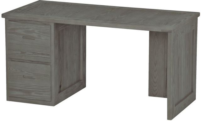 Crate Designs™ Furniture Graphite Lacquer Top Desk-0