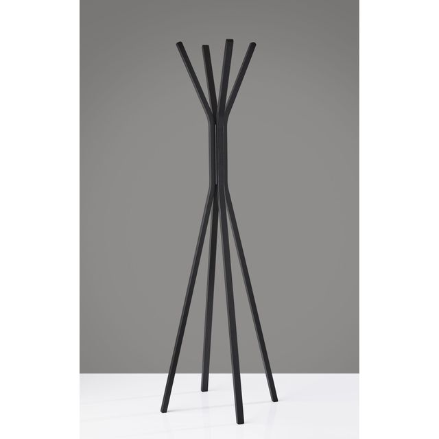 Adesso® Toby Black Coat Rack-1