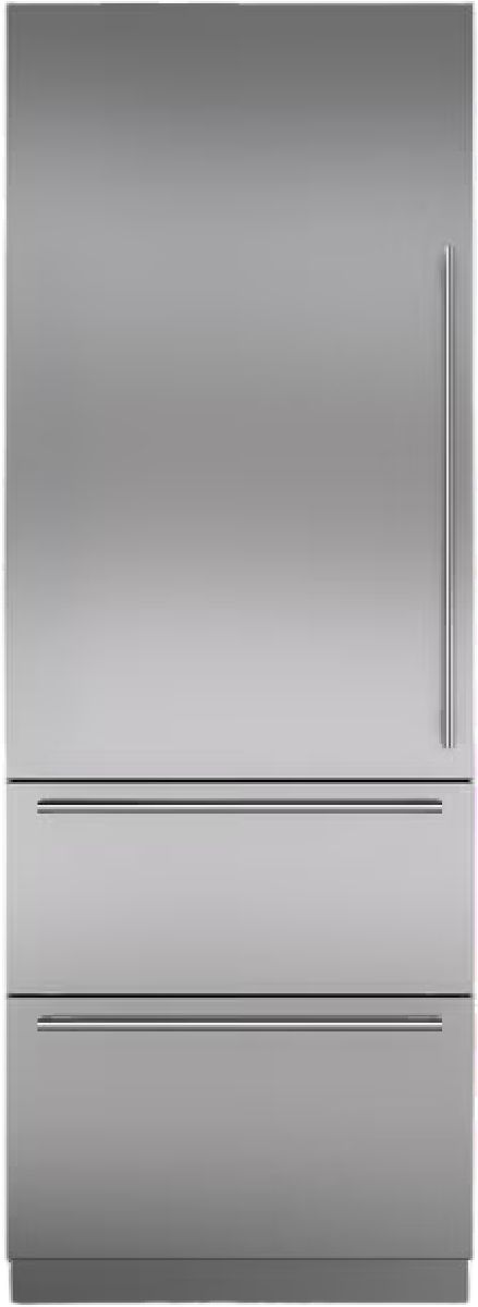 Sub-Zero® Designer Series 30" 15.6 Cu. Ft. Panel Ready Built-In Left Hinge Bottom Freezer Refrigerator-0