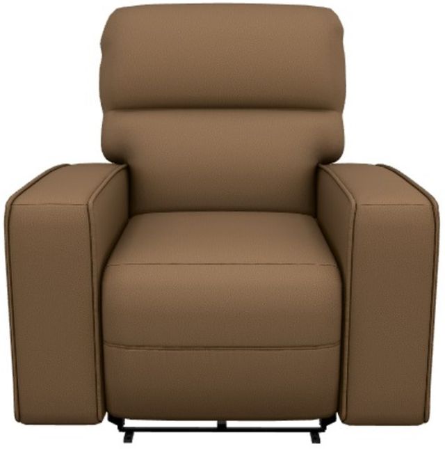 La-Z-Boy® Maddox Camel Fabric Power Wall Recliner with Headrest and Lumbar-1