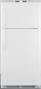 Summit® 18.0 Cu. Ft. White Top Freezer Refrigerator-0