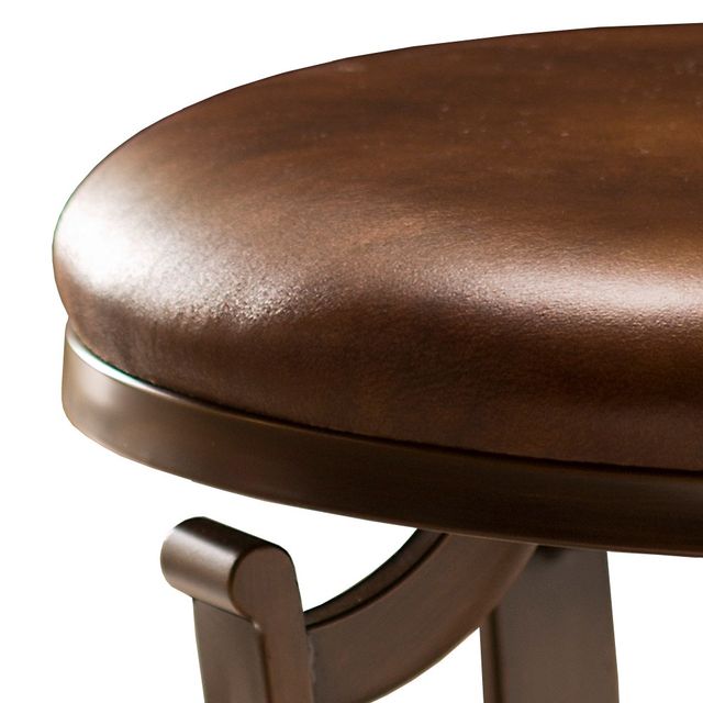 HH2 Home Hastings Antique Bronze/Brown Vanity Stool-1