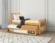 Furniture of America® Dayville Light Oak Full Captain Bed-1