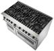 Viking® 5 Series 48” Blush Pro Style Natural Gas Range-3