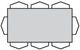 Bermex® Customizable Expression TBRRE-0480 72" Dining Table -2