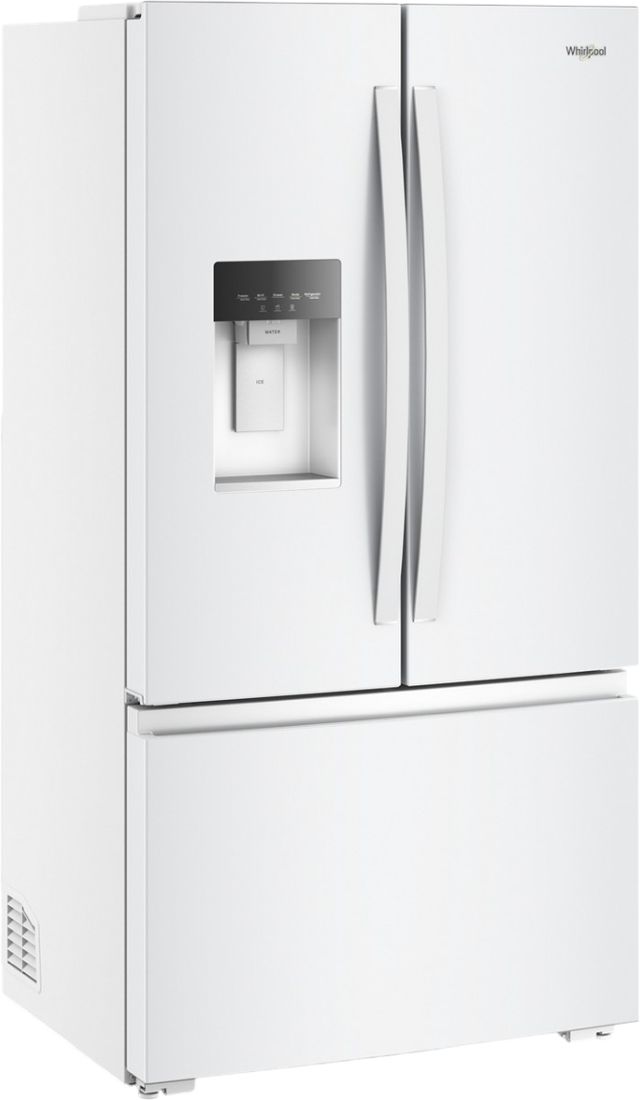 Whirlpool® 36" 23.4 Cu. Ft. White Counter Depth French Door Refrigerator with In-Door Water -2