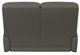 La-Z-Boy® Morrison Silver Power Reclining Loveseat with Headrest and Lumbar-3