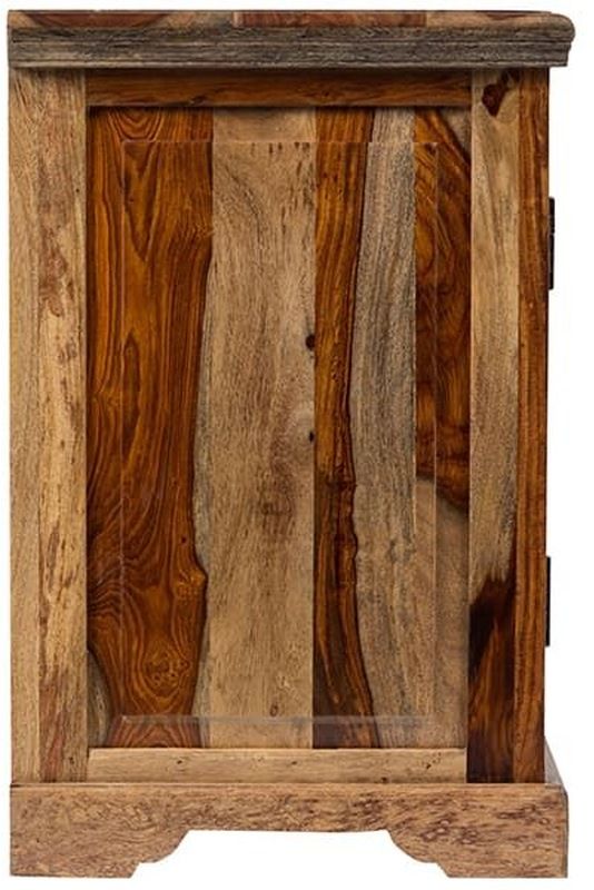 Porter International Designs Tahoe Plasma Natural TV Stand-2