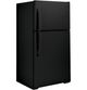 GE® 33" 21.9 Cu. Ft. Black Top Freezer Refrigerator-4