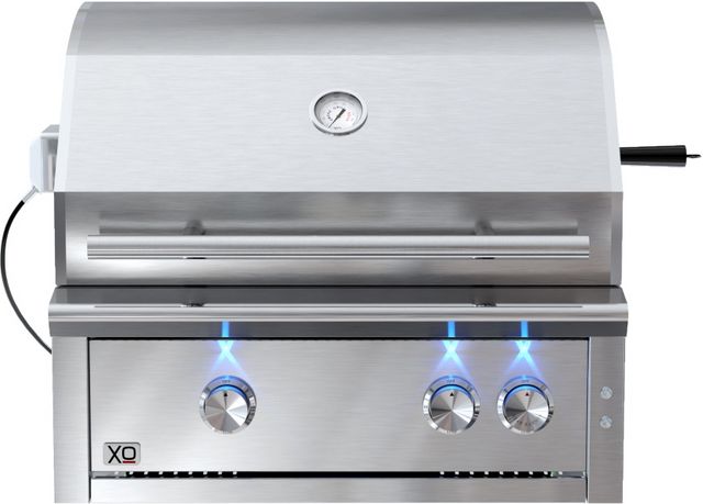 XO 2-Burner Stainless Steel Built In Liquid Propane Gas Grill
