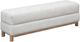 Modus Furniture Hollis Wood Sweet Upholstered Bench-0