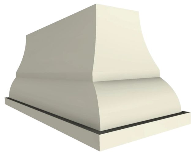 Vent-A-Hood® Designer Series 66" Biscuit Island Range Hood-1