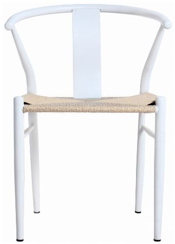 Meridian Furniture Beck White Dining Chair-1