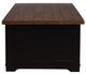 Signature Design by Ashley® Wildenauer Brown Lift Top Cocktail Table with Black Base-3