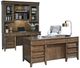 Liberty Furniture Carolina Park 5-Piece Amber Brown Jr Executive Set-0