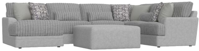 Jackson Furniture Titan 4-Piece Moonstruck Left Side Facing U-Shape Chaise Sectional-0