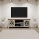 Legends Home Ithaca Beige/Brown 66" TV Console-1